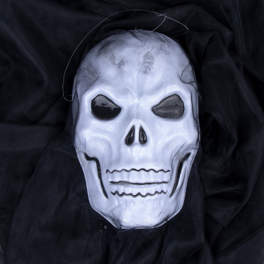 Decoración de calavera de Halloween; Muñeco decorativo para fiestas de terror