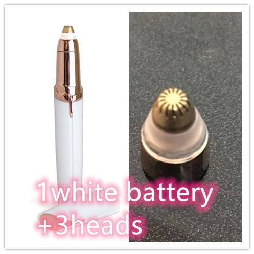 Removedor de pelos, para modelar y afinar cejas, eléctrico Flawless Brows, embellecedor y diseño de cejas