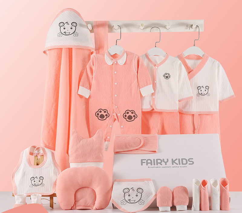 Cesta de regalo para bebé, ropa para bebé, conjunto con caja de regalo para recién nacido, suministros para bebé