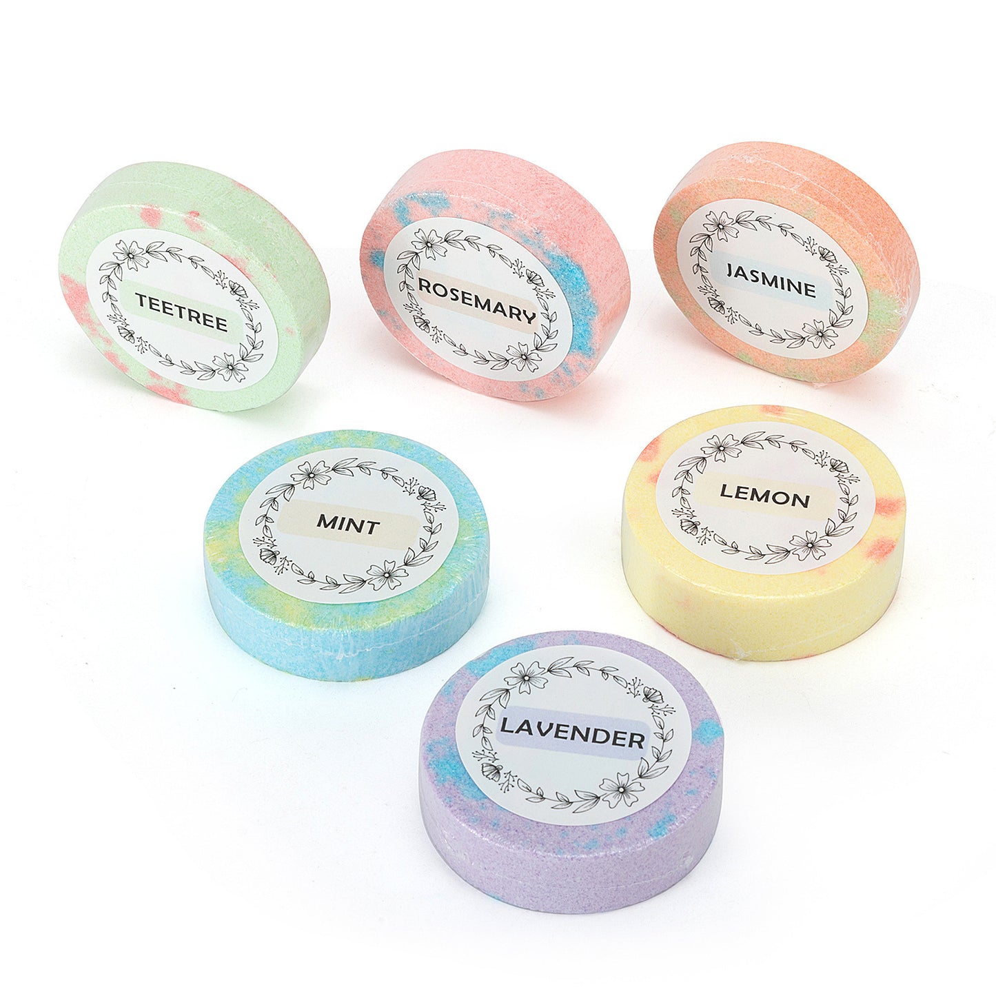 Set de 6 Bombas de Baño, Spa en casa, super hidratantes y relajantes