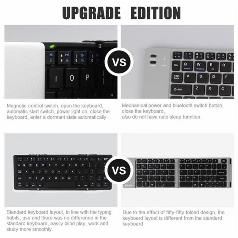 Teclado plegable de bolsillo inteligente Edición de viaje