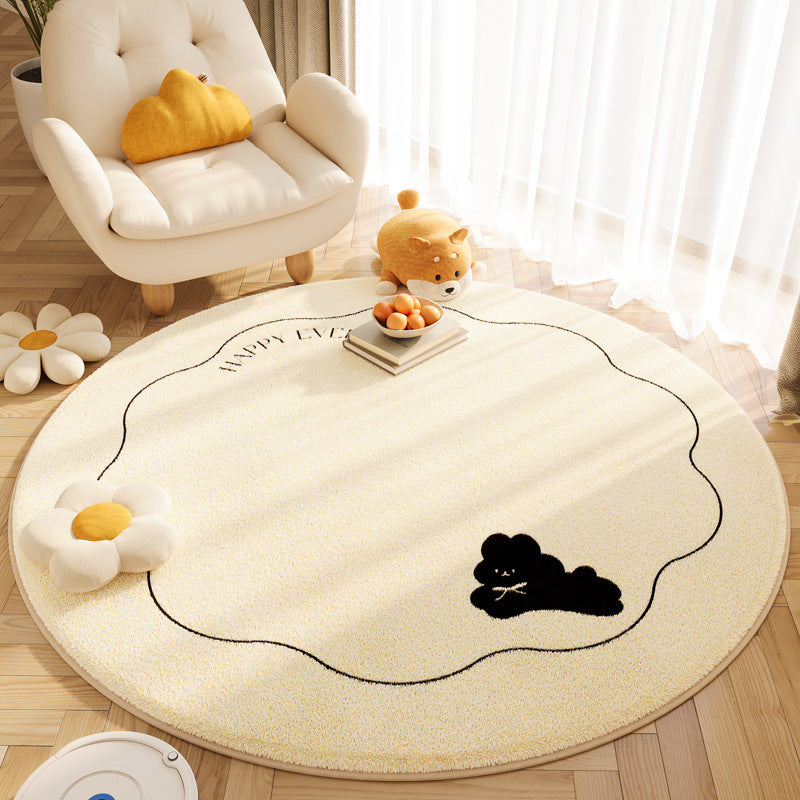Alfombra Anime Redonda – ¡Diseños de Dibujos Animados que Enamoran! 🐶🐼🐰