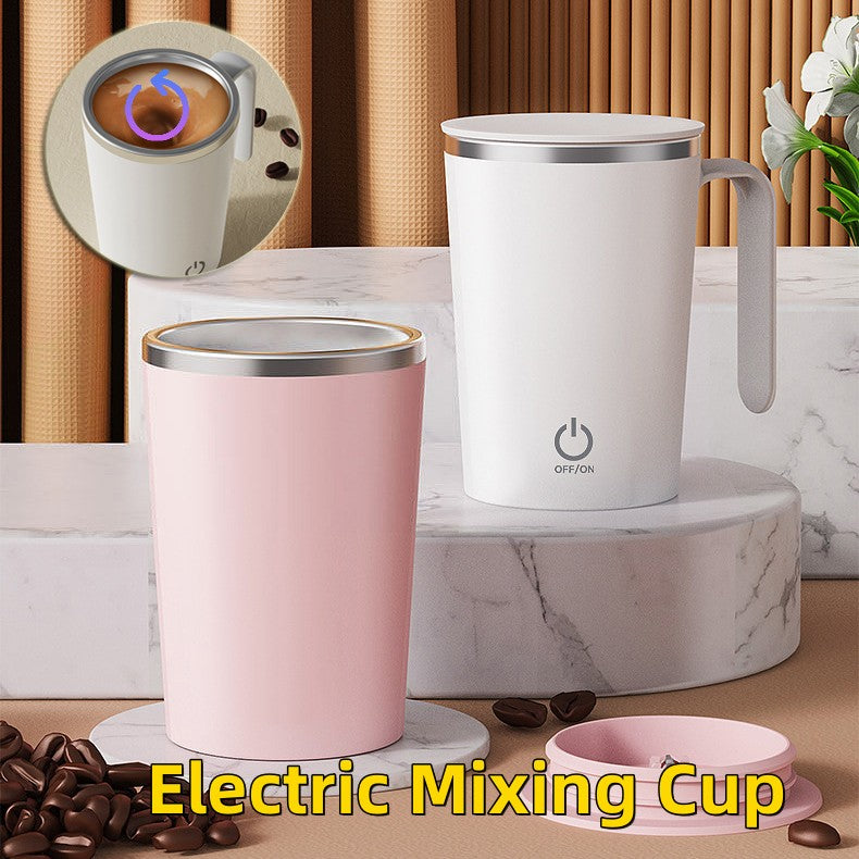 Taza mezcladora eléctrica de cocina, taza mezcladora automática, taza de agua magnética