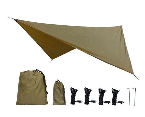 Carpa exterior con dosel de diamantes, toldo de tela para exterior