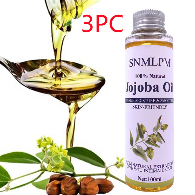 Aceite de Jojoba para pieles deshidratadas, pelo quebradizo, aceite para uso de masajes