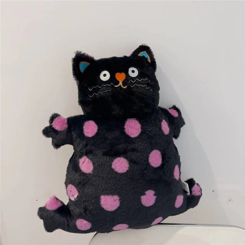 Cojín de sofá para sala de estar con linda almohada de gato