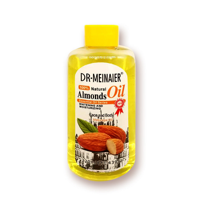 Aceite hidratante par masaje corporal de coco, almendra, argán reparador, máxima calidad
