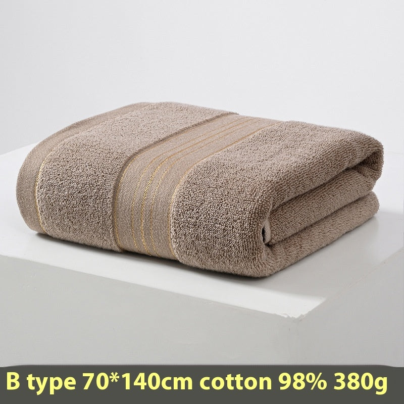 Toalla Algodón 100% Puro – Suave, Absorbente y de Gran Tamaño