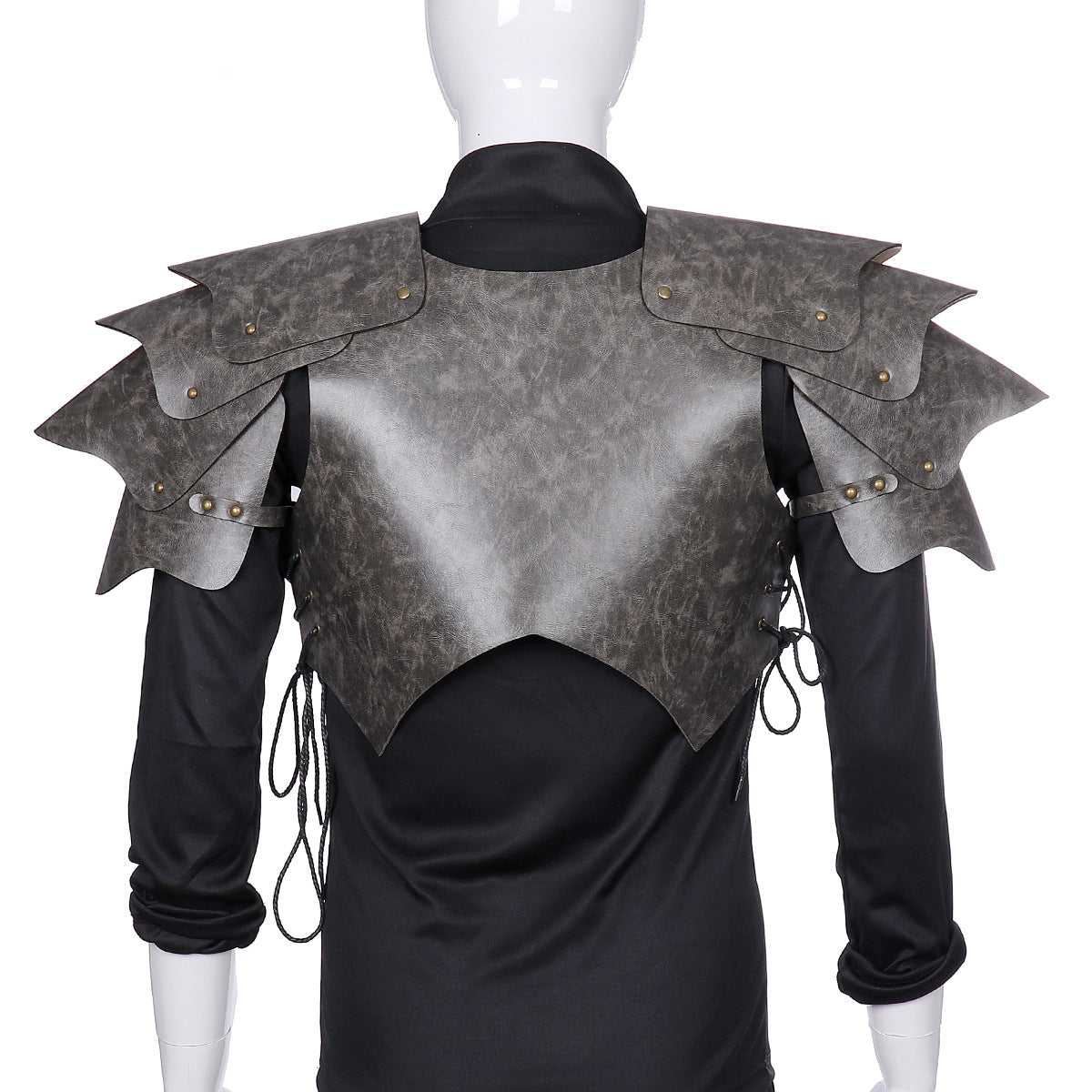 Chaleco de Caballero; Accesorios de Halloween; para traje Armadura de cuero