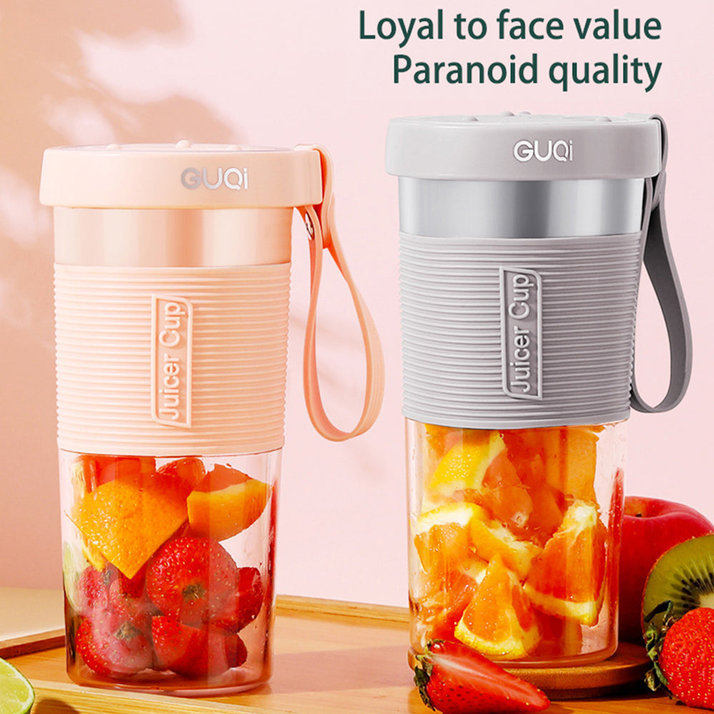 Mini licuadora portátil recargable por USB, exprimidor de frutas eléctrico, batidora de cocina, botella deportiva ligera, licuadora multifunción