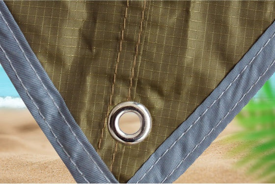 Carpa exterior con dosel de diamantes, toldo de tela para exterior