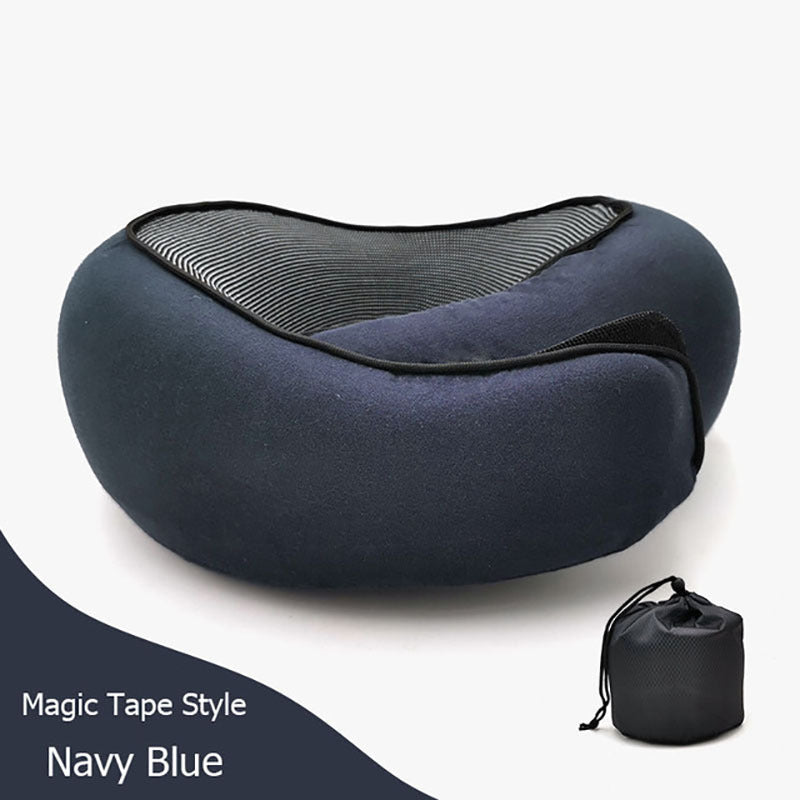 Almohada de viaje para el cuello, memory form, adaptable para avión, diseño perfecto