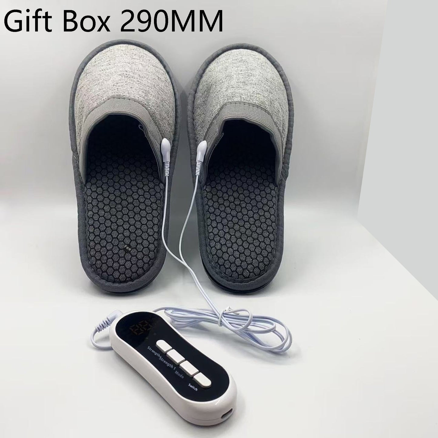 Pantuflas de Masaje con Microcorriente – 8 Modos & 19 Intensidades fisioterapia y relax
