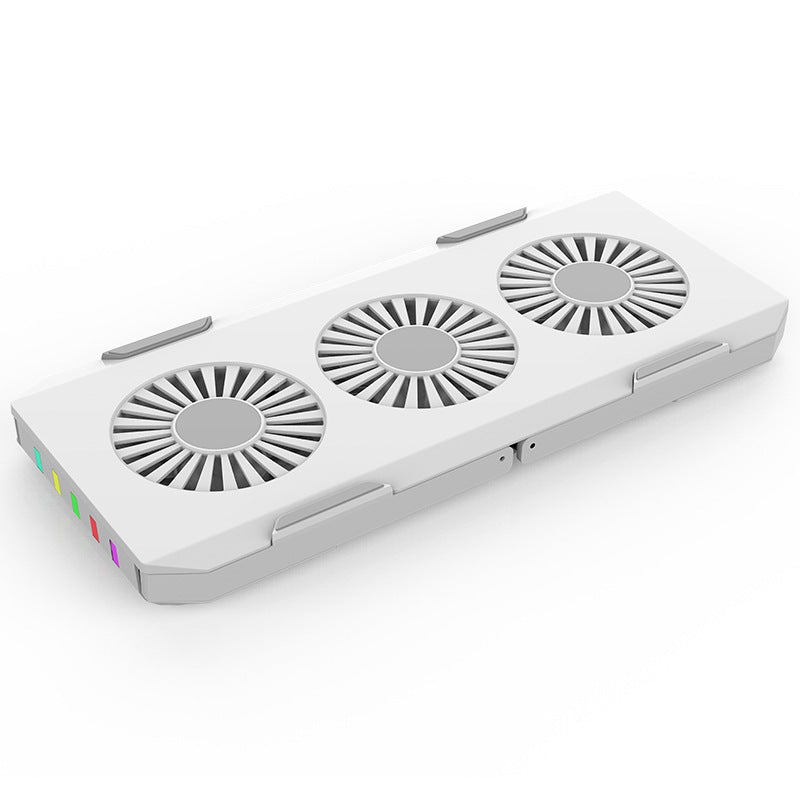 Almohadilla de refrigeración inteligente y delgada para ordenador portátil, Plug & Play de 17 pulgadas para Notebook, PC y portátil