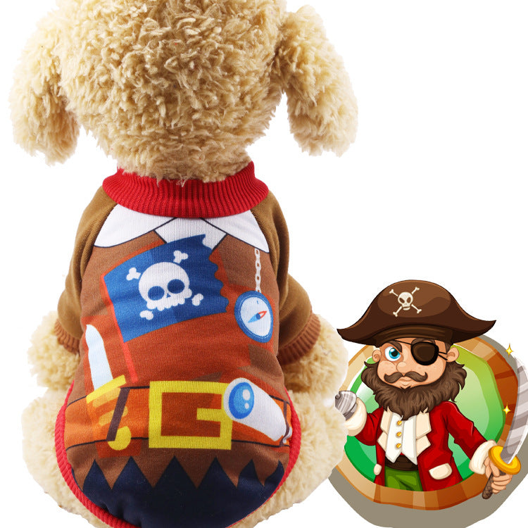 Ropa divertida para perros del día de Halloween! Disfraz para mascota