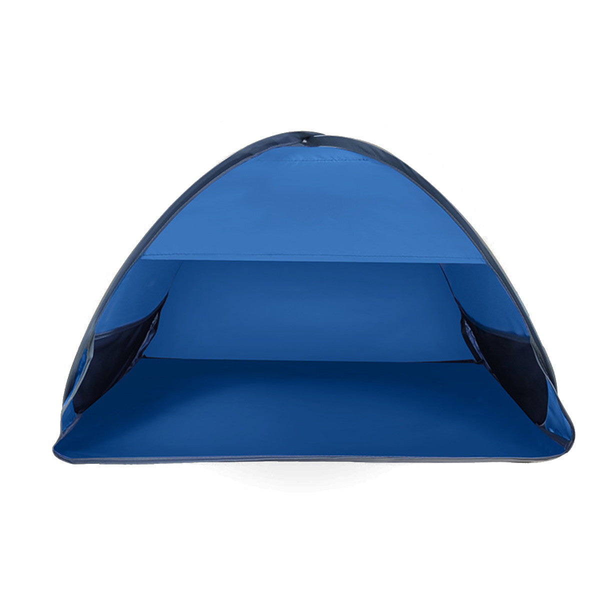 Tienda de campaña con sombra para la playa, Refugios para el sol, refugios para camping, toldo portátil, toldo resistente al viento y a prueba de arena (azul zafiro, M)