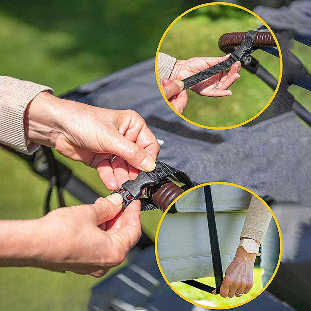 Toldo para carrito de bebé, Cubierta Solar Con Ventana De Visualización Y Alas Anchas De Sombra