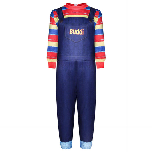 Disfraz de Halloween de personaje BUDDi muñeco maldito , Disfraz infantil