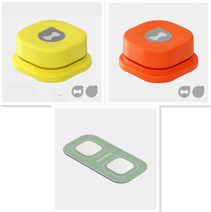 Botón de Comunicación Grabable para Perros y Gatos – ¡Diles “Comida”, “Paseo” o “Jugar”!