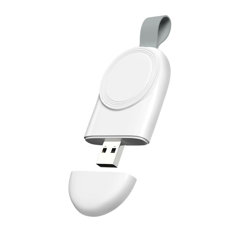 Cargador inalámbrico portátil para Apple Watch, estación de carga, soporte, cargador USB