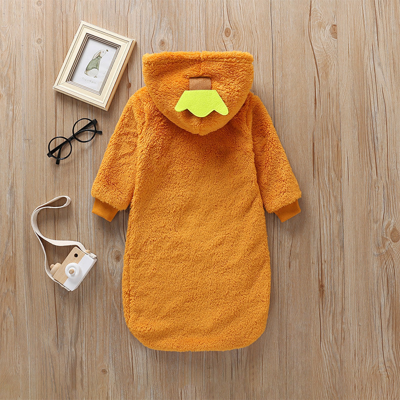 Mono de Halloween para bebe, pijama calentito para bebé