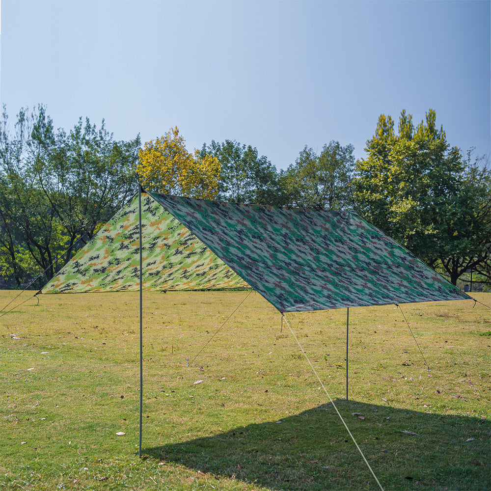 Set de camping para la playa; tienda de campaña para exteriores, impermeable, picnic, camuflaje, ultraligero, delgado, pesca, a prueba de viento