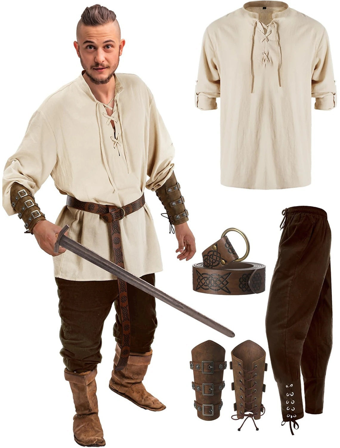 Disfraz Renacentista para Hombre 🏰 – Estilo Medieval para Halloween