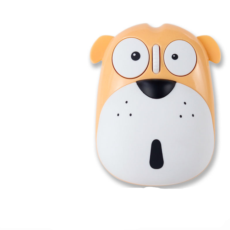 Ratón inalámbrico portátil recargable, óptico 1200DPI ratones Hugo Ratón inalambrico, figura de animales