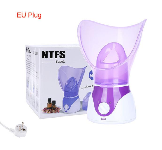 Máquina vaporizador Facial poros limpiador vapor pulverizador Spa Sauna piel vaporizador