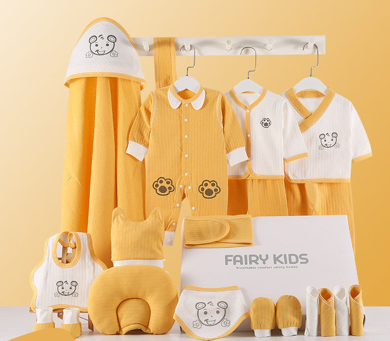 Cesta de regalo para bebé, ropa para bebé, conjunto con caja de regalo para recién nacido, suministros para bebé