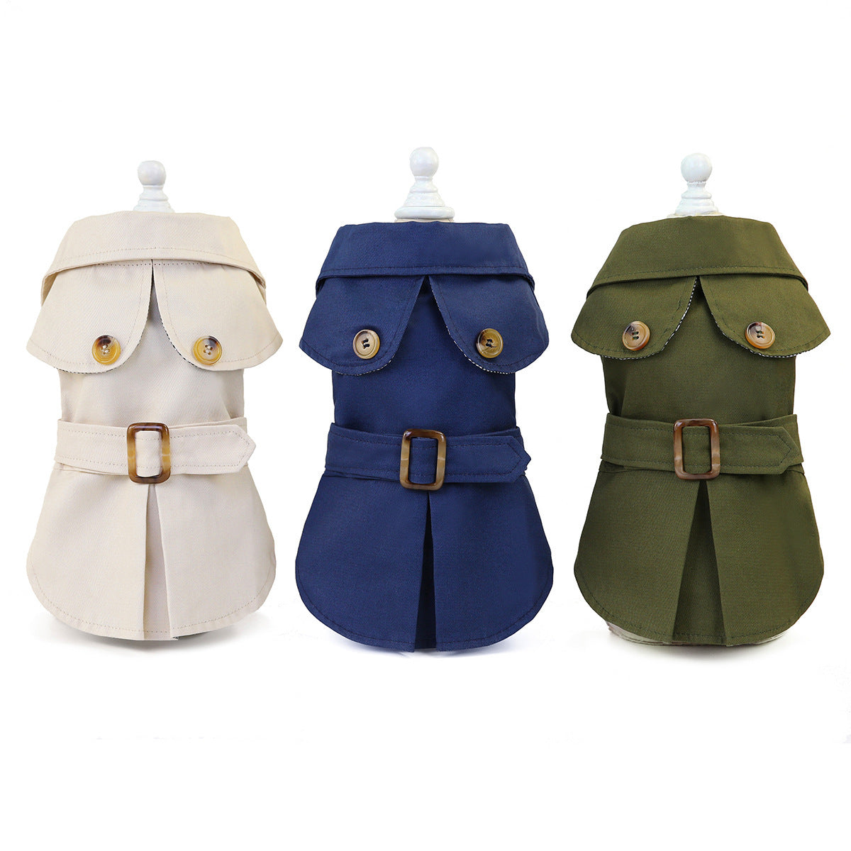 ropa de lluvia mascotas, gabardina elegante para tu perro