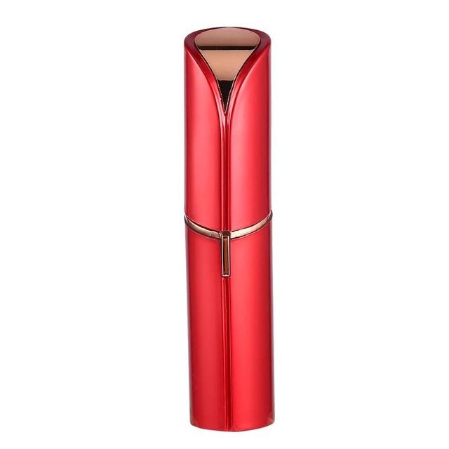 Mini máquina eléctrica de depilación para mujer, afeitadora de lápiz labial, recortadora de cejas