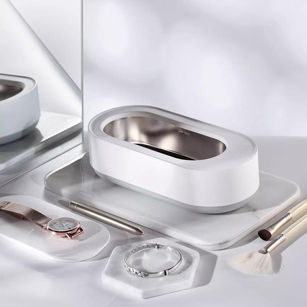 Limpiador ultrasónico portátil, máquina de limpieza por vibración de alta frecuencia de 45000Hz