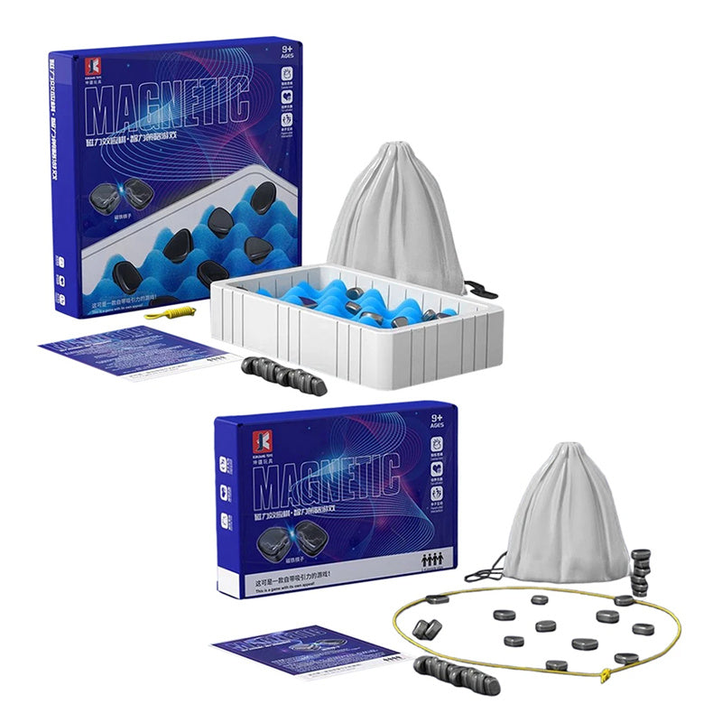 Juego de ajedrez magnético con piedras magnéticas, juego de mesa, juguete para niños, juego de batalla educativo, regalo de Navidad