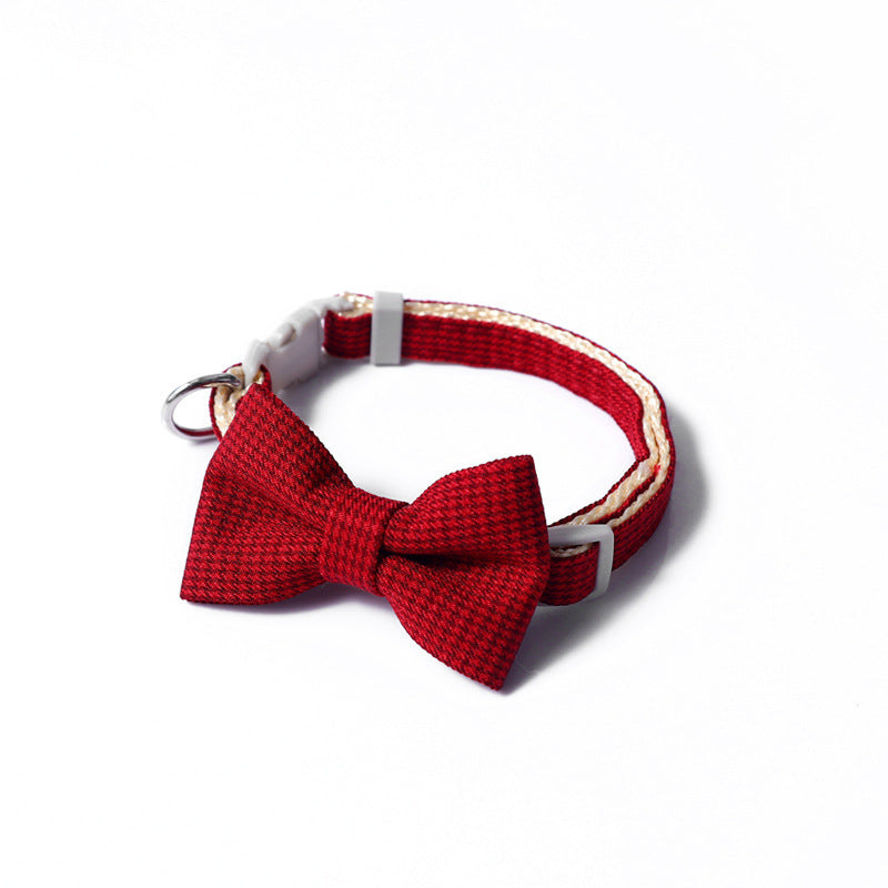 Collar para mascotas con lazo eleganteisimo para tu mascota