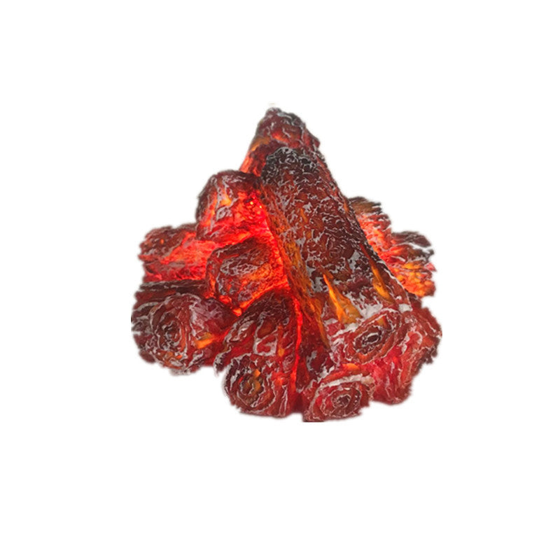Lámpara de simulación con luz LED simulando fuego de carbón simulado para decoración de ambiente, genial como regalo creativo
