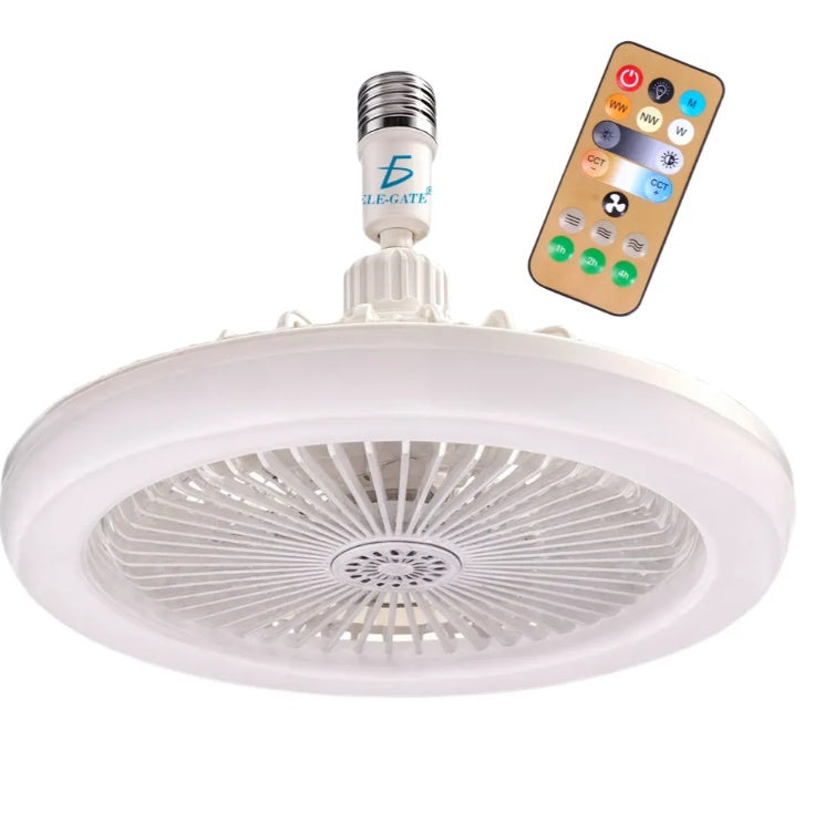 Lámpara LED Multifuncional 30W con Ventilador y Luz Regulable – Confort Todo en Uno