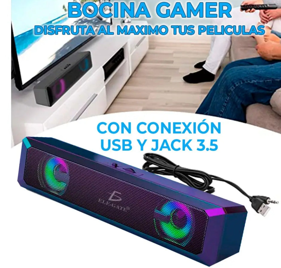 Barra de altavoces Bluetooth para cine en casa con TV