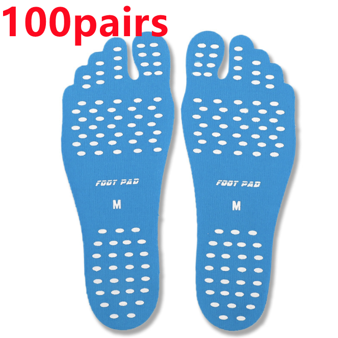 Calzado Invisible para playa, sandalias, plantillas adhesivas para playa, almohadillas antideslizantes para hombres y mujeres
