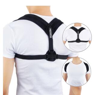 Faja Corrector de postura de espalda, ajustable, soporte corrector para columna