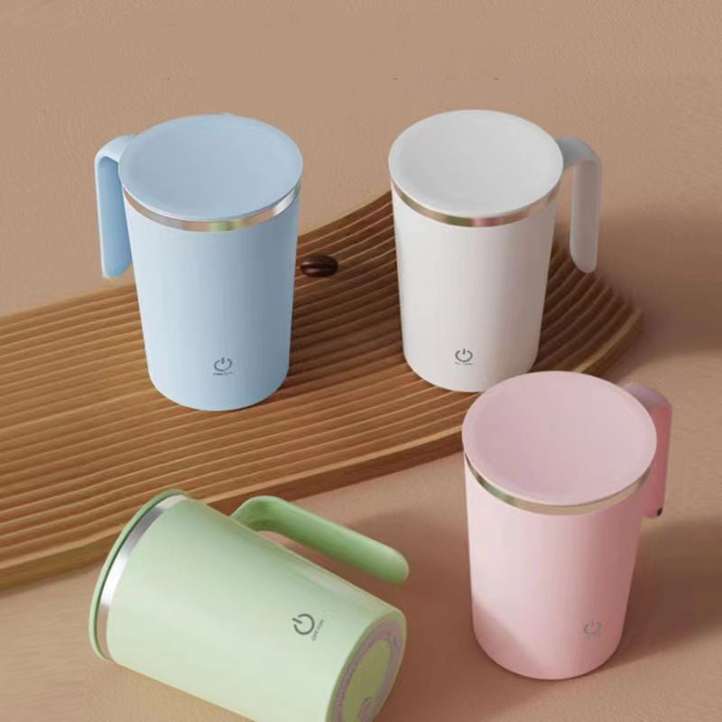 Taza mezcladora eléctrica de cocina, taza mezcladora automática, taza de agua magnética