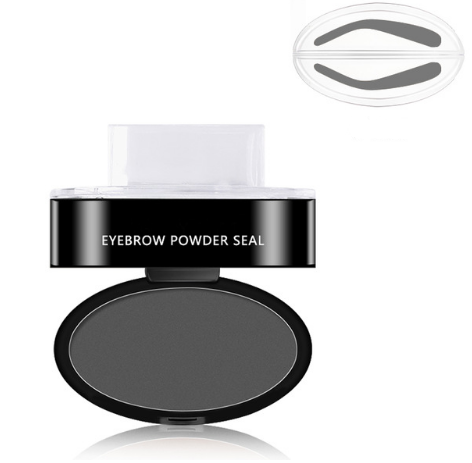 Kit de plantillas para tintar y sellar cejas en polvo, cosméticos, maquillaje profesional, resistente al agua, sellos para cejas, realzadores de cejas.