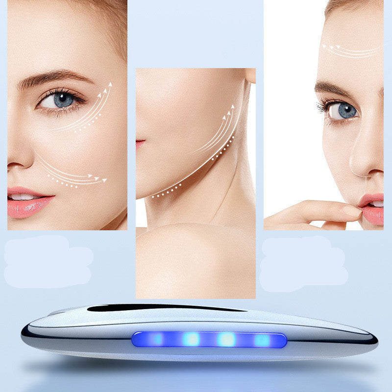Guasha-masajeador eléctrico recargable por USB, masajeador facial para tratar flacidez y arrugas,