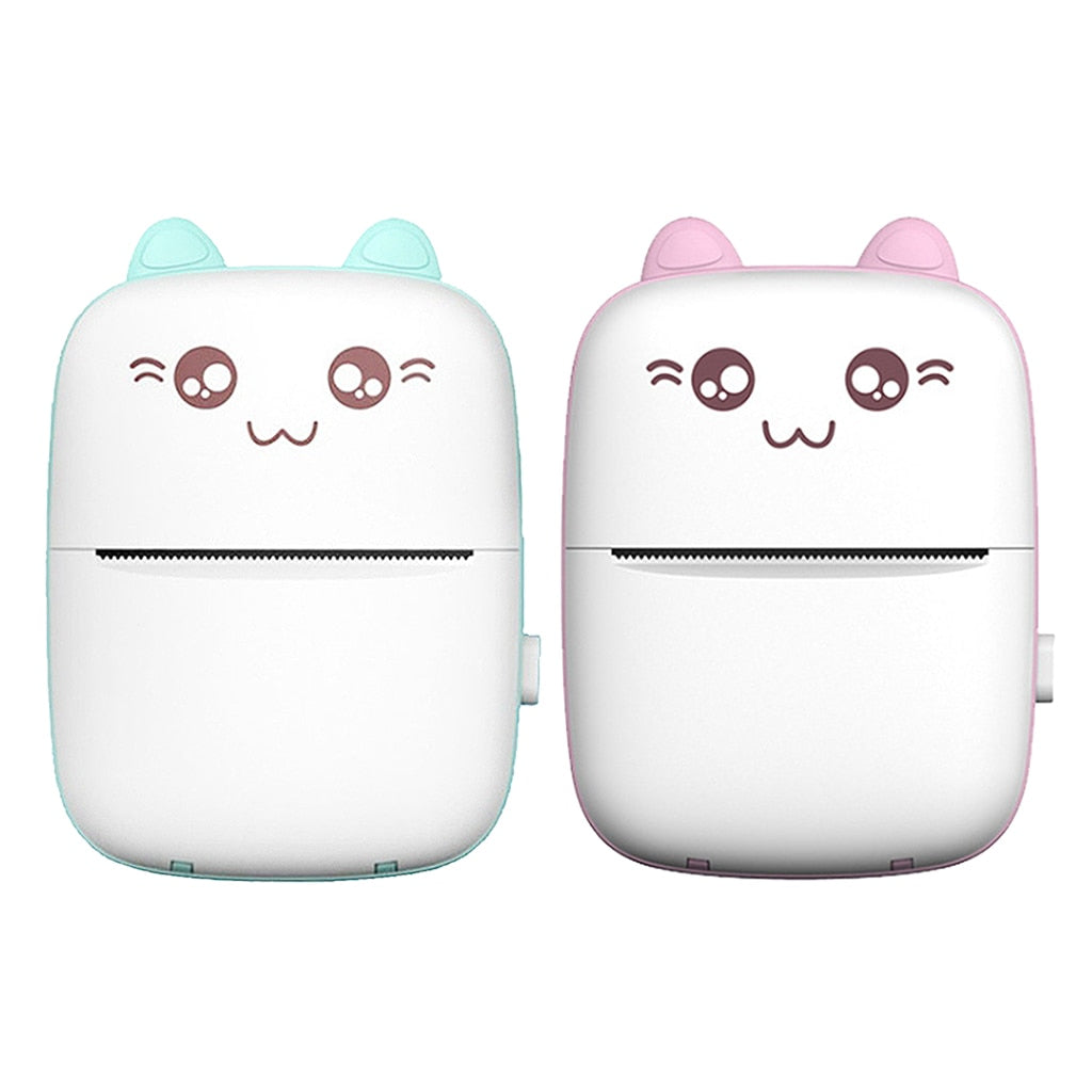 Mini Impresora Portátil en forma muñequito, Mini Bluetooth con WiFi, impresora de etiquetas