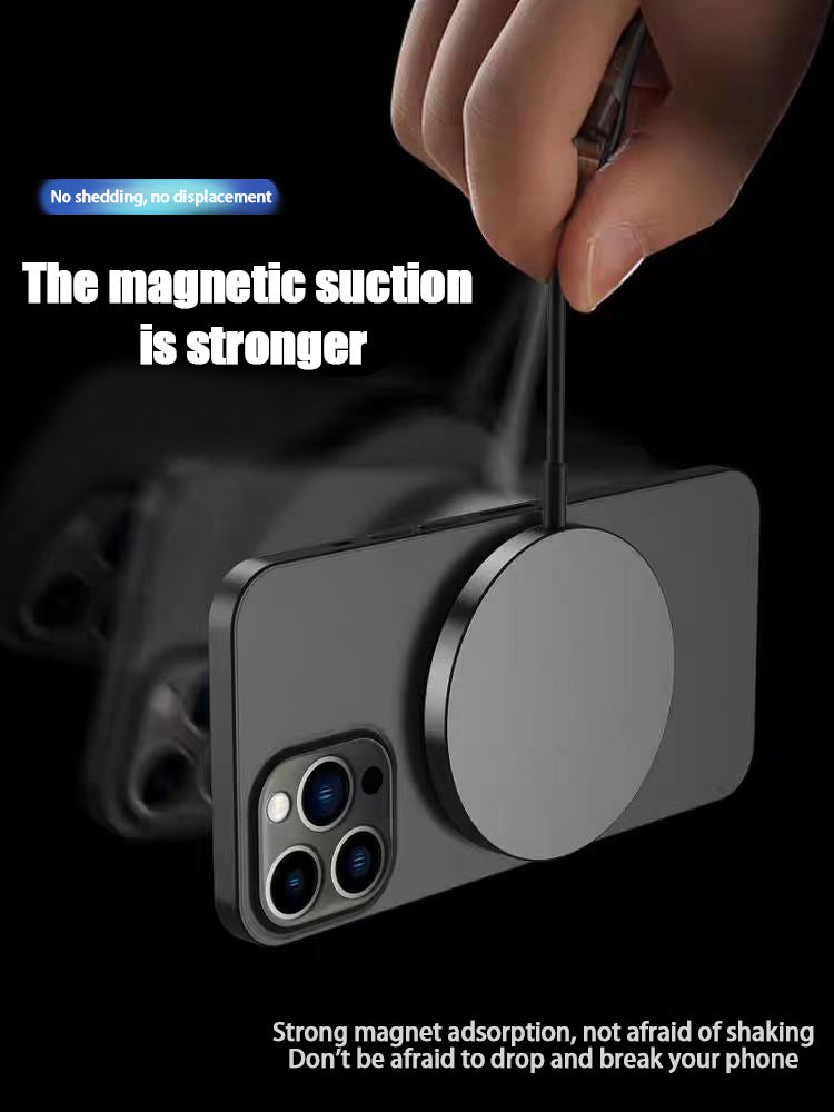 Cargador inalámbrico Qi2 de 15 W con carga rápida inalámbrica magnética, compatibles