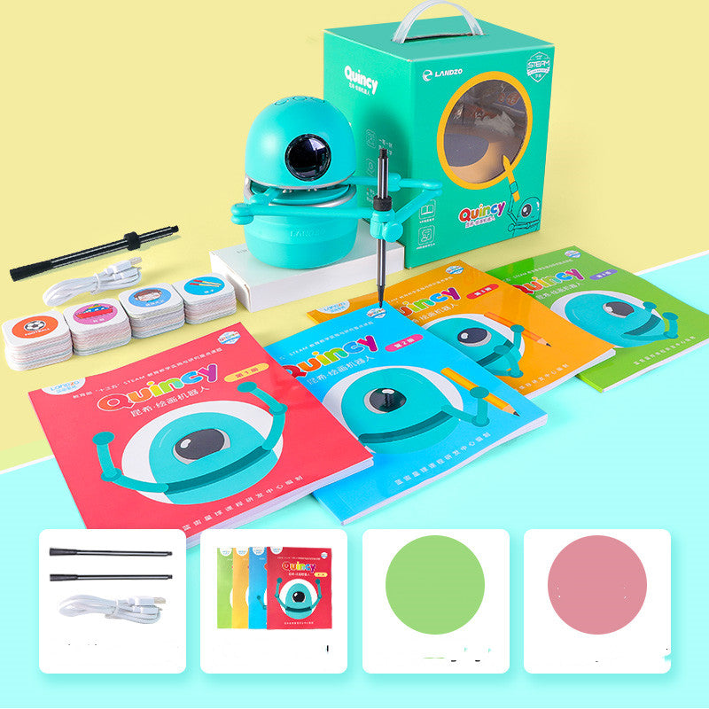 Robot de pintura y dibujo para niños, ideal para aprendizaje creativo