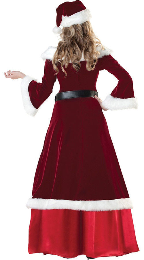 Traje espectacular de Santa Claus para parejas, Santa Claus y Mamá Claus. traje de Papá Noel para el y ella, divertido y de alta calidad