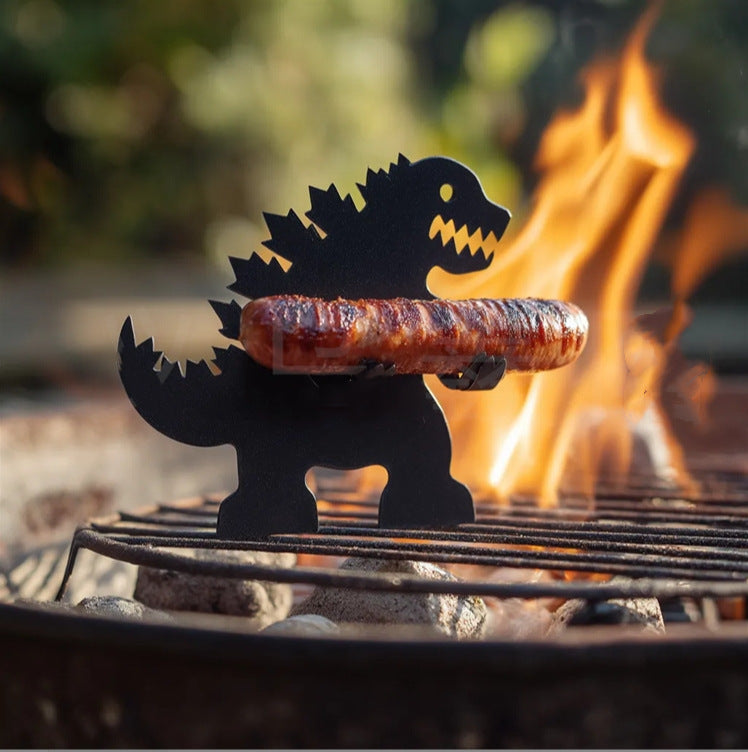 Herramienta Creativa de Barbacoa – Modelado Divertido de Salchichas, figura de gozilla y mas