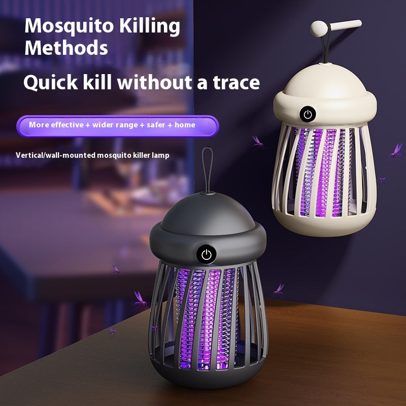 Lámpara Mata Mosquitos Recargable USB – Silenciosa, Segura y Efectiva