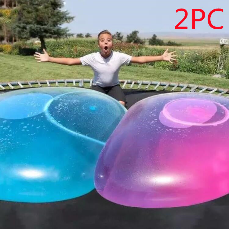 Bola inflable grande juguete para niños bola elástica Bola De Agua bola de burbuja